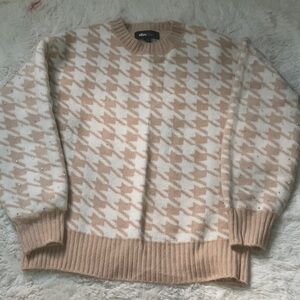 Allison Houndstooth Sweater